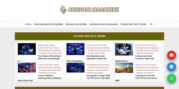 Guest Posting On Consolemagazine.com