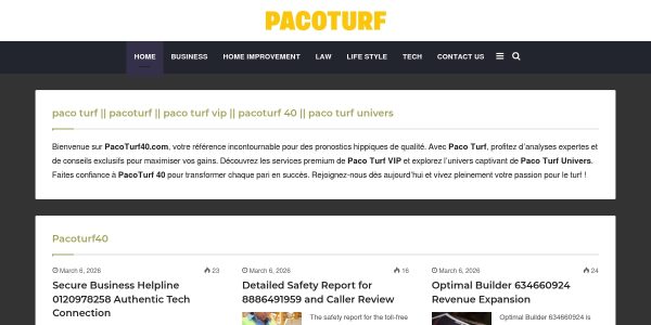 Guest Posting On Pacoturf40.com