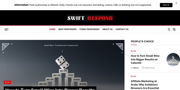 Guest Posting On Swiftrespond.com