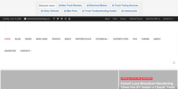 Guest Posting On Automotorblog.com
