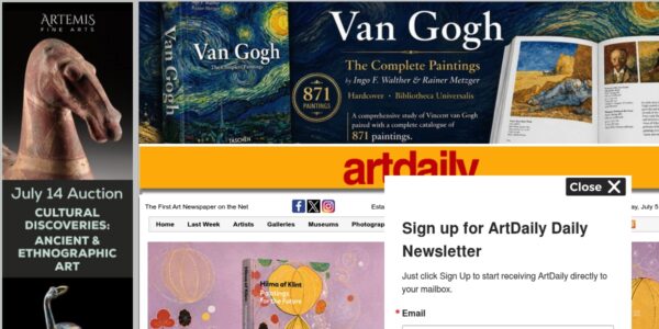Guest Posting On Artdaily.com