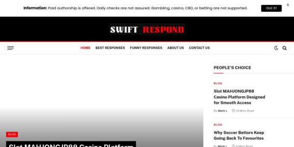 Guest Posting On Swiftrespond.com