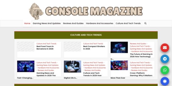 Guest Posting On Consolemagazine.com