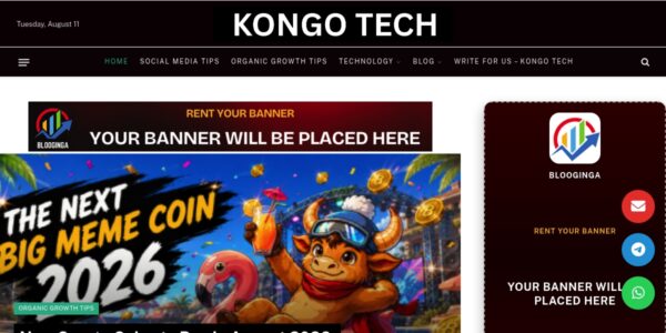 Guest Posting On Kongotech.org