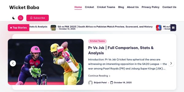 Link Placement On Wicketbaba.com