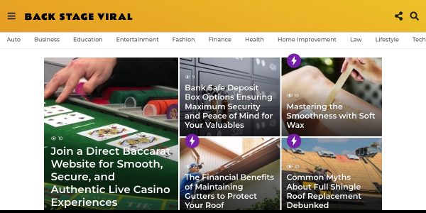 Link Placement On Backstageviral.com