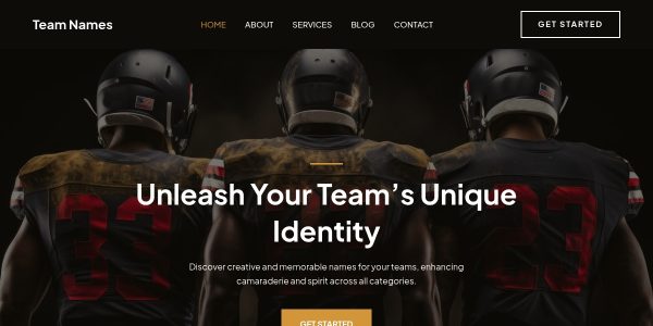 Link Placement On Teamnames.it.com