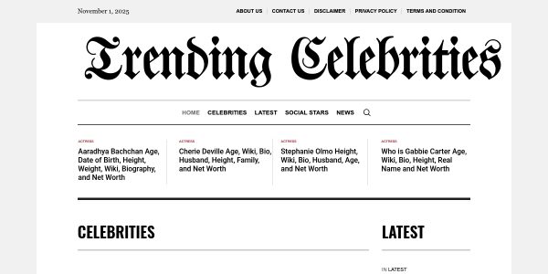 Guest Posting On Trendingcelebritys.com