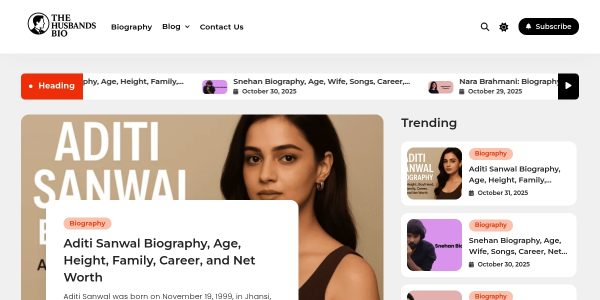 Link Placement On Thehusbandsbio.com