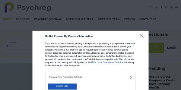 Link Placement On Psychreg.org