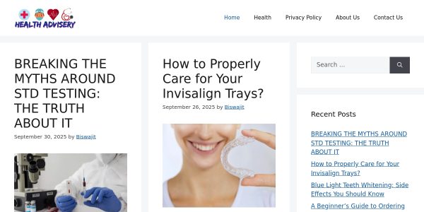 Link Placement On Healthadvisery.org