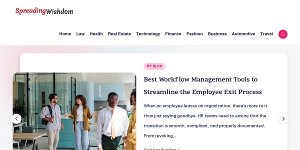 Link Placement On Spreadingwisdom.com