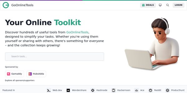 Link Placement On Goonlinetools.com