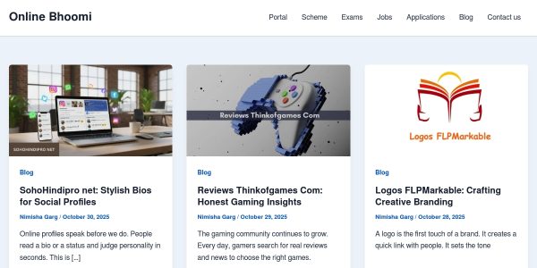 Link Placement On Onlinebhoomi.com