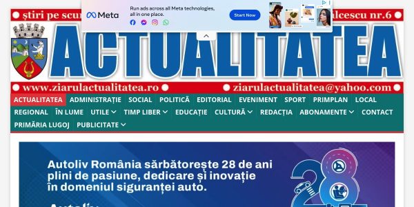 Link Placement On Ziarulactualitatea.ro