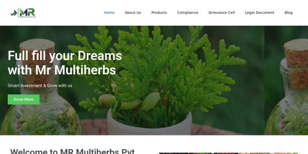 Link Placement On Mrmultiherbs.com