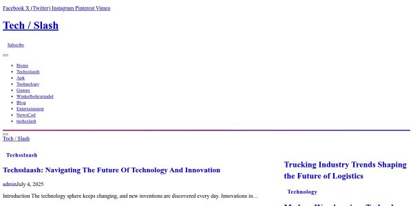Link Placement On Techslash.net