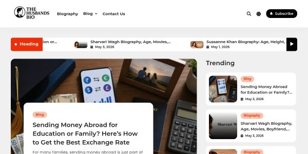 Link Placement On Thehusbandsbio.com