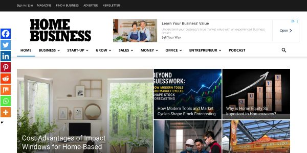 Link Placement On Homebusinessmag.com