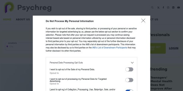 Link Placement On Psychreg.org