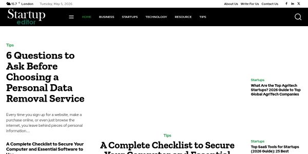 Link Placement On Startupeditor.com