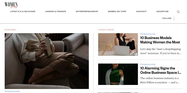Guest Posting On Womenontopp.com