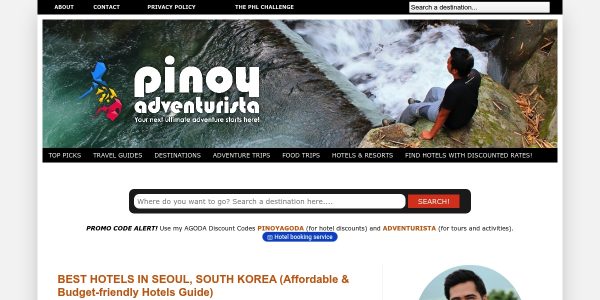 Guest Posting On Pinoyadventurista.com