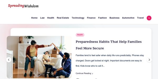 Guest Posting On Spreadingwisdom.com