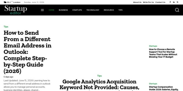 Guest Posting On Startupeditor.com