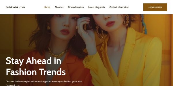 Link Placement On Fashionisks.com