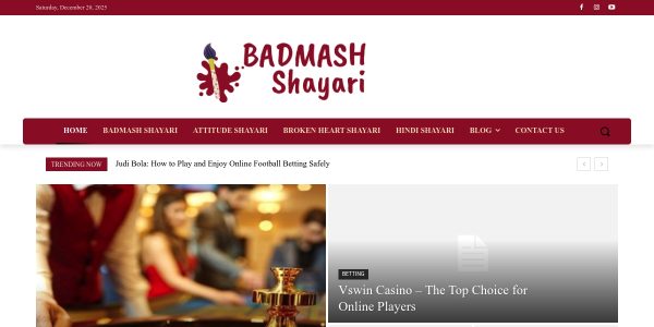 Link Placement On Badmashshayari.com