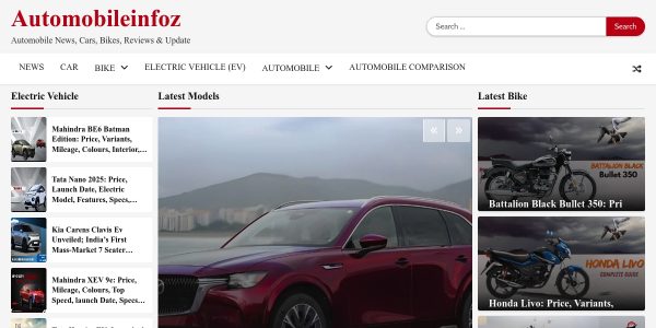 Link Placement On Automobileinfoz.com