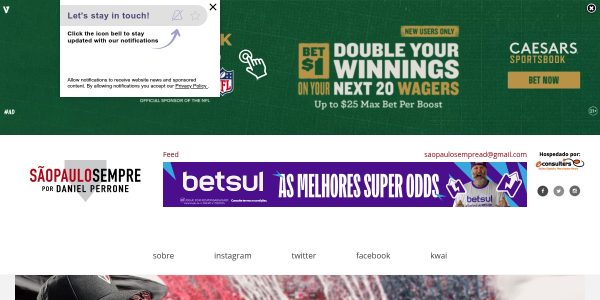 Link Placement On Saopaulosempre.com.br