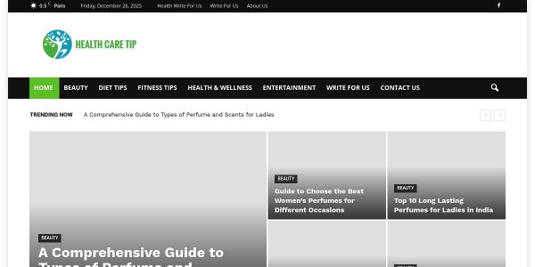 Link Placement On Healthcaretip.in
