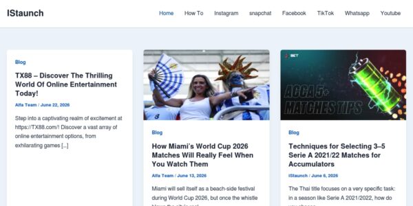 Guest Posting On Istaunch.net