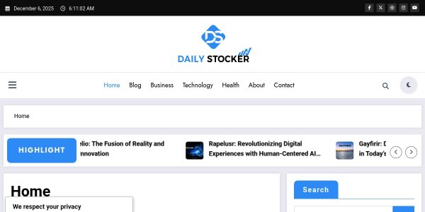 Link Placement On Dailystocker.com