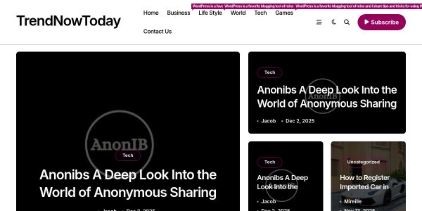 Link Placement On Trendnowtoday.com