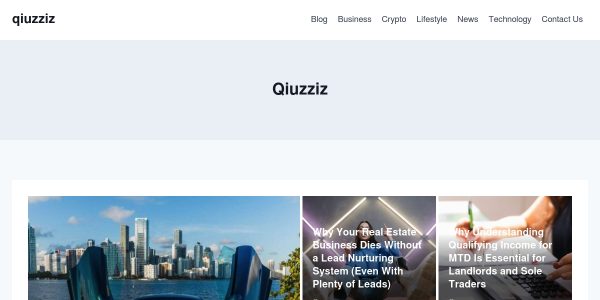 Link Placement On Qiuzziz.com.co