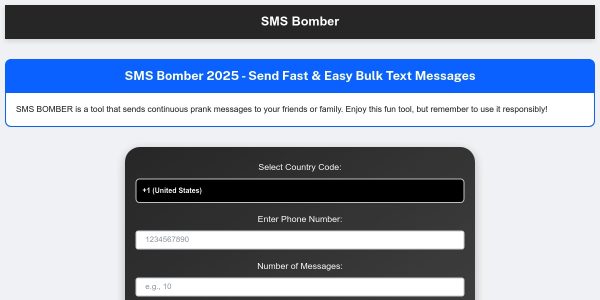 Link Placement On Smsbombers.org