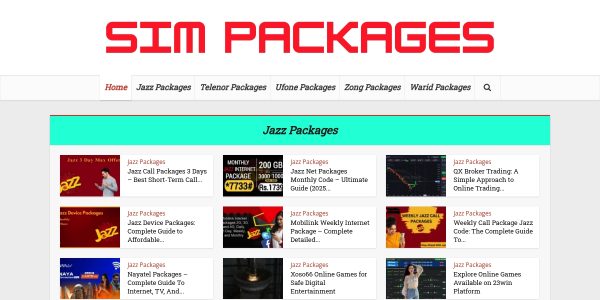 Link Placement On Simpackages.com.pk