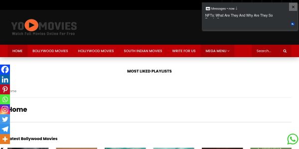 Link Placement On Yomovies.com.in