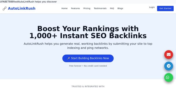 Link Placement On Autolinkrush.com