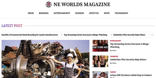 Link Placement On Neworldsmagazine.com
