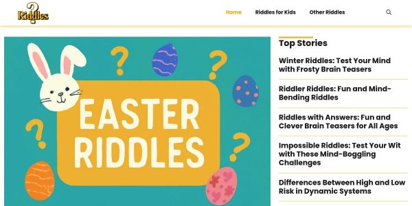 Link Placement On Funriddlesforkids.com