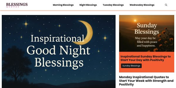 Link Placement On Blessingsquotes.com