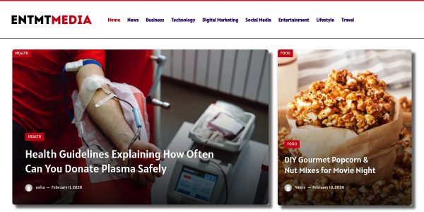 Link Placement On Entmtmedia.com