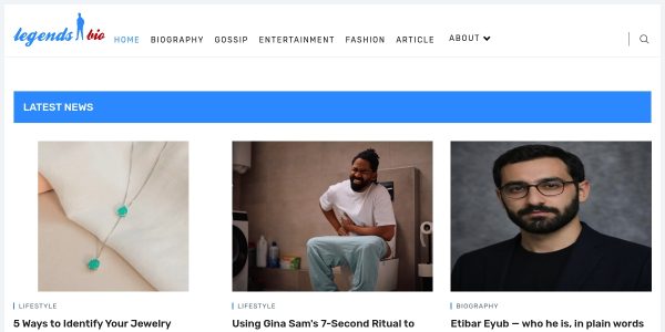 Link Placement On Legendsbio.com