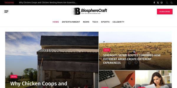 Link Placement On Biospherecraft.com