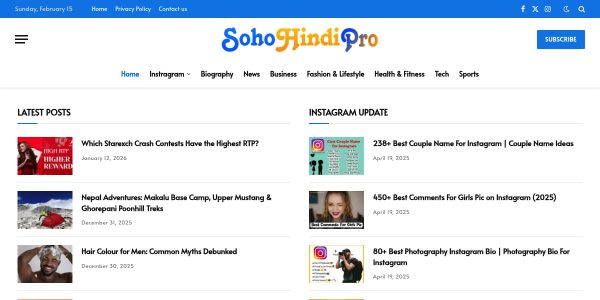 Link Placement On Sohohindipro.org