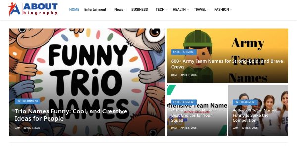 Link Placement On Aboutbiography.com